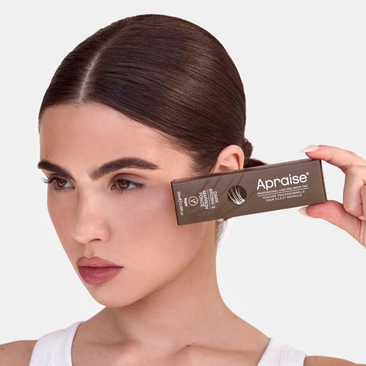 Apraise eyelash dye dark brown no. 3