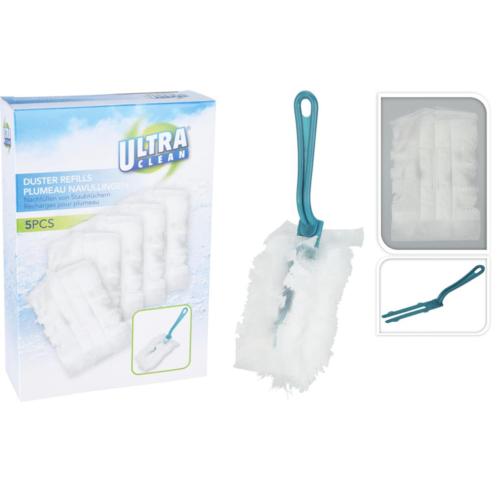 Ultra clean plumeau navulset van 5 stuks