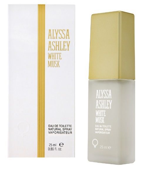Alyssa Ashley toaletna voda v spreju beli mošus 25 ml uniseks
