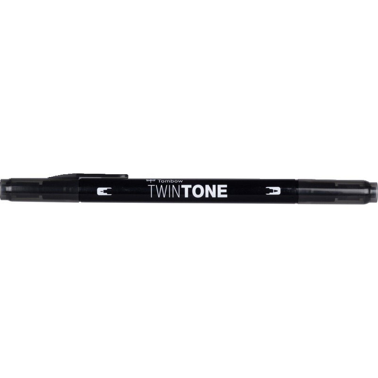 Tombow • twintone dual-tip brushpen black