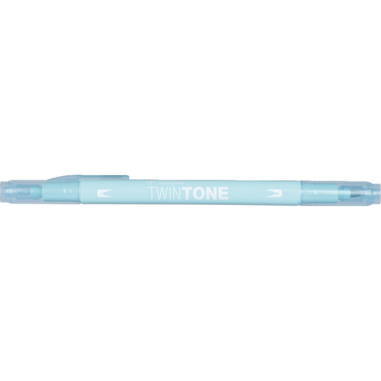 Tombow • twintone dual-tip brushpen aqua