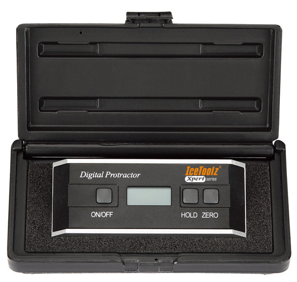 Icetoolz xpert angle meter digital for saddle and handlebar elements, e371