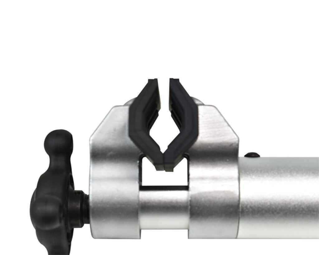 Icetoolz xpert repair stand with double clamp, floor mounting, e136