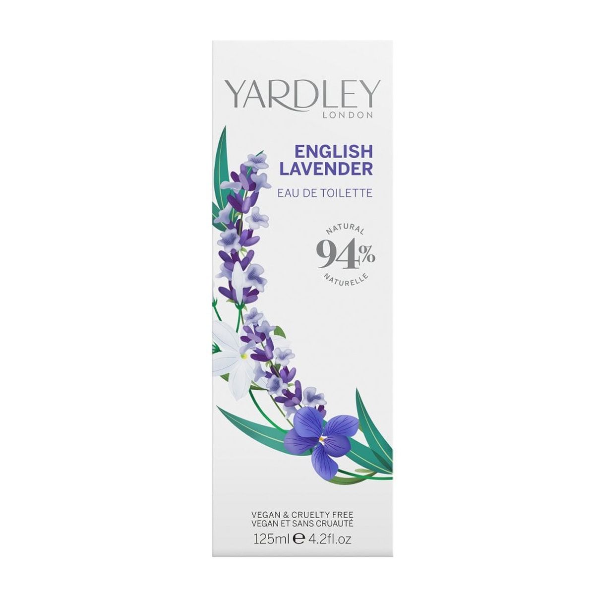 Yardley london engelsk lavendel eau de toilette 125ml