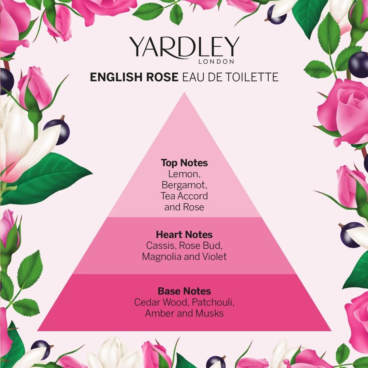 Yardley london angol rózsa eau de toilette 125 ml
