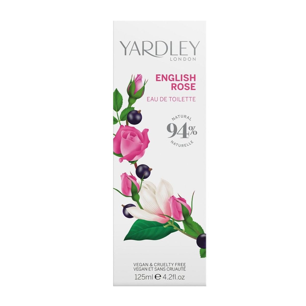 Yardley london angol rózsa eau de toilette 125 ml