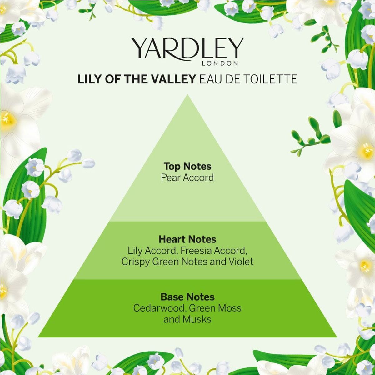 Yardley London Giglio della Valle Eau de Toilette 125ml
