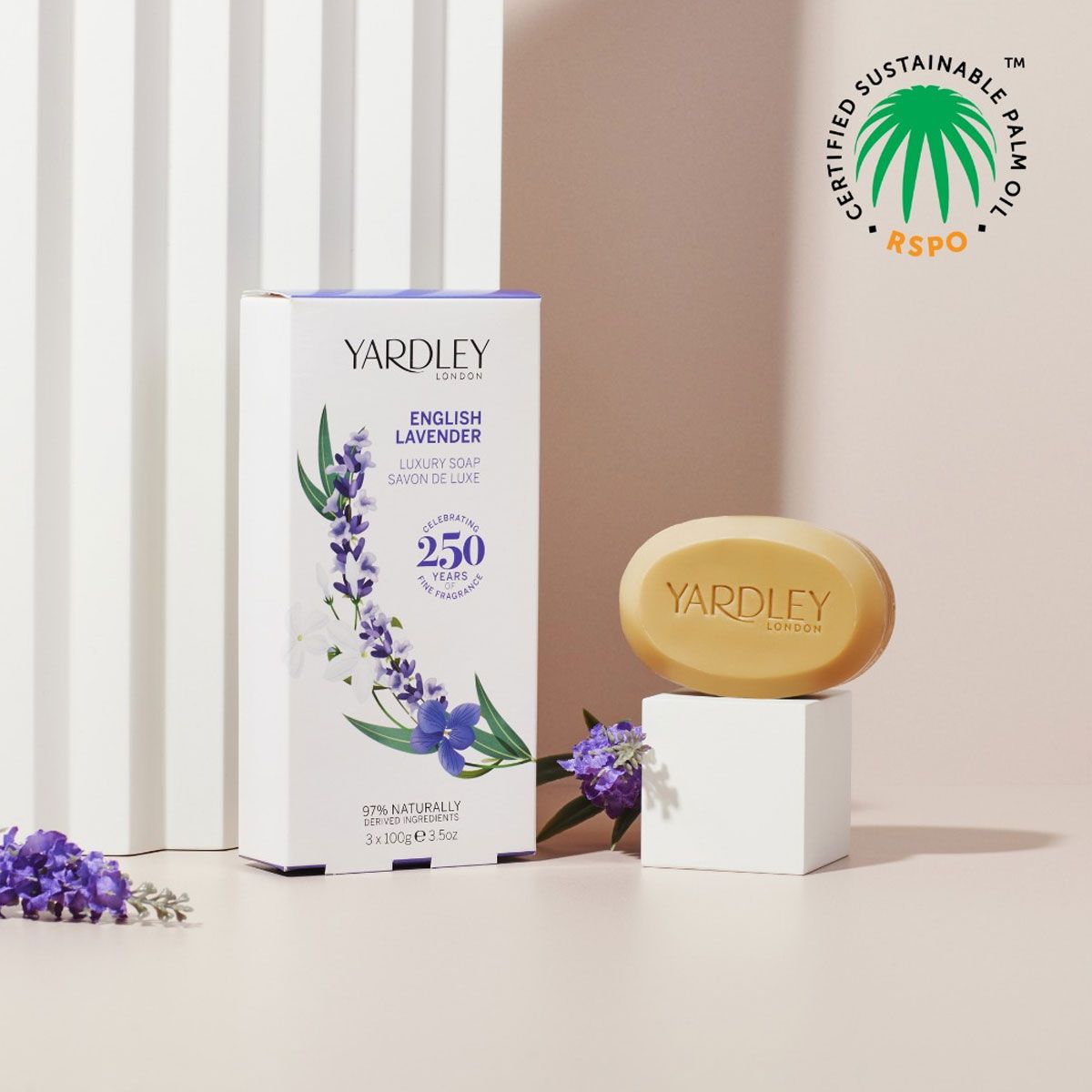 Yardley london english lavender soap 3x100gr.