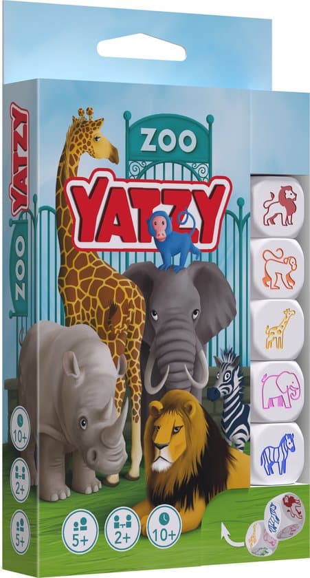 Smart Games Zoo Yatzy The Zoo Game With The Dice