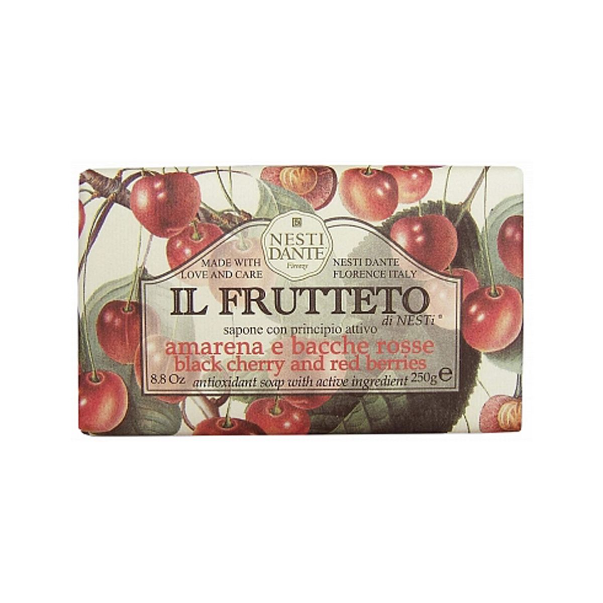 Nesti dante il frutteto sapone amarena frutti rossi 250gr.