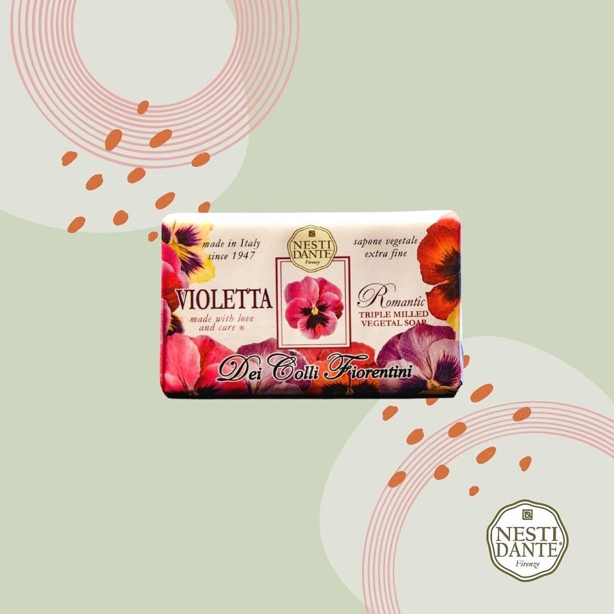 Nesti dante fiorentini violetta soap 250gr.