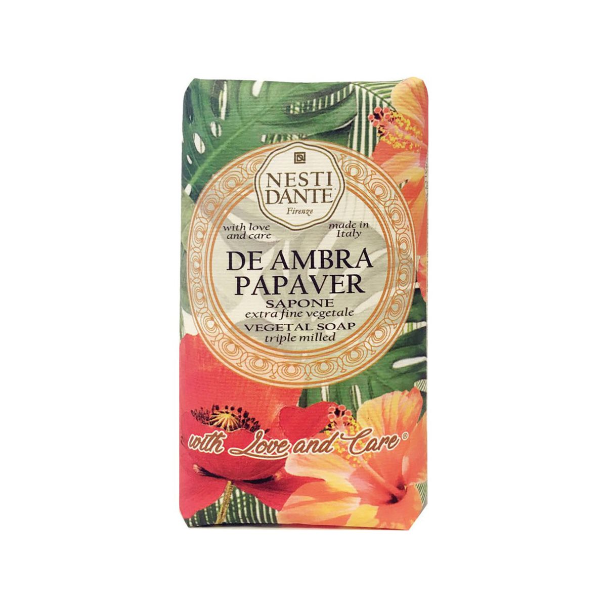 Nesti dante da ambra poppy soap 250gr.