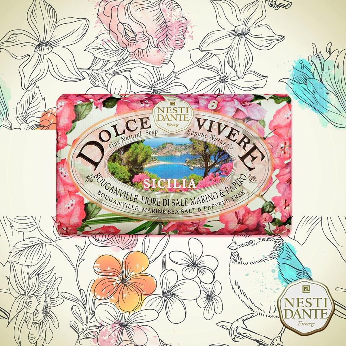 Nesti dante dolce vivere sapone di sicilia 250gr.