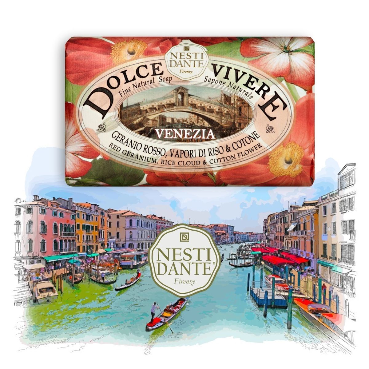 Nesti dante dolce vivere venezia soap 250gr.