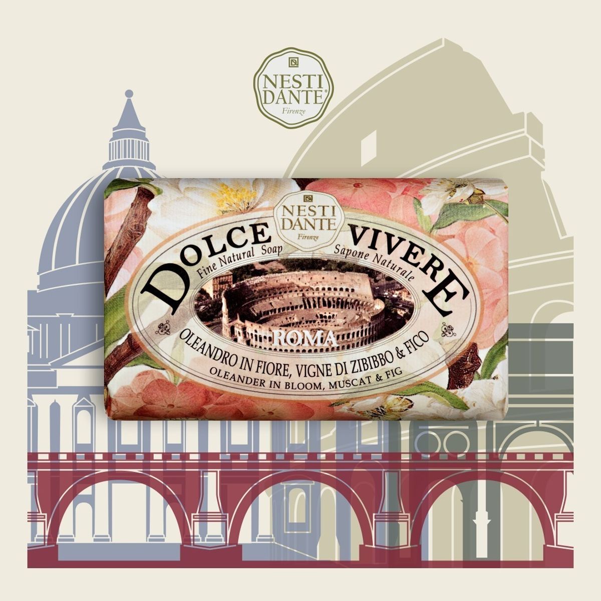 Nesti dante dolce vivere roma soap 250gr.