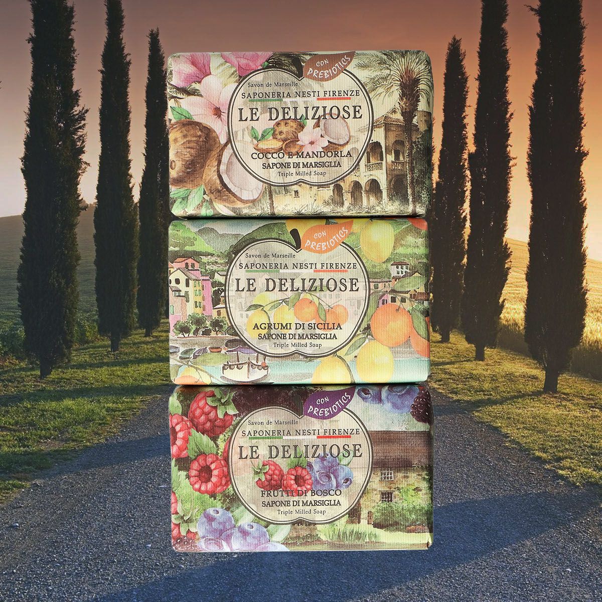 Nesti dante le deliziose frutti di bosco soap 150gr.