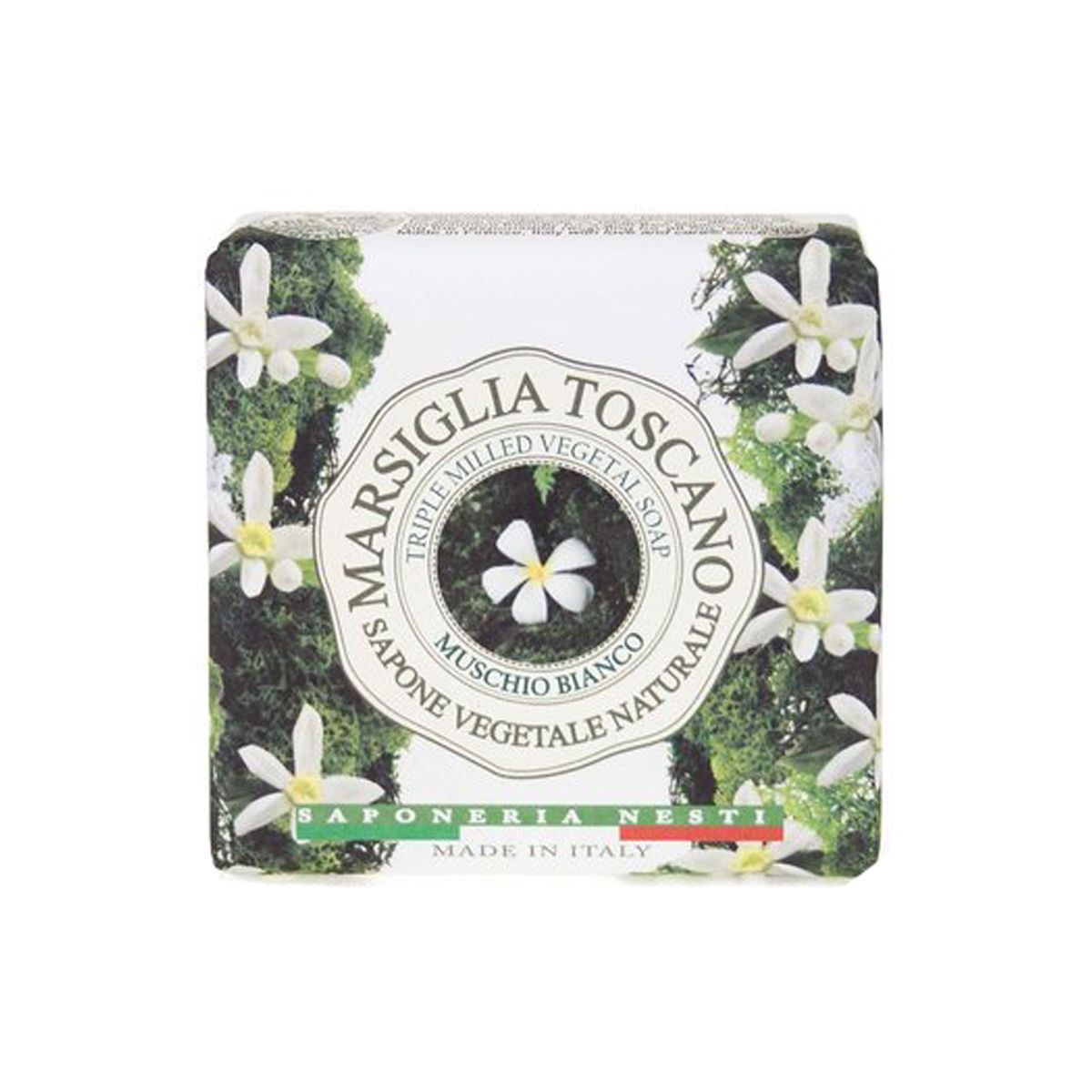 Nesti dante marsiglia sapone toscano muschio bianco 200gr.