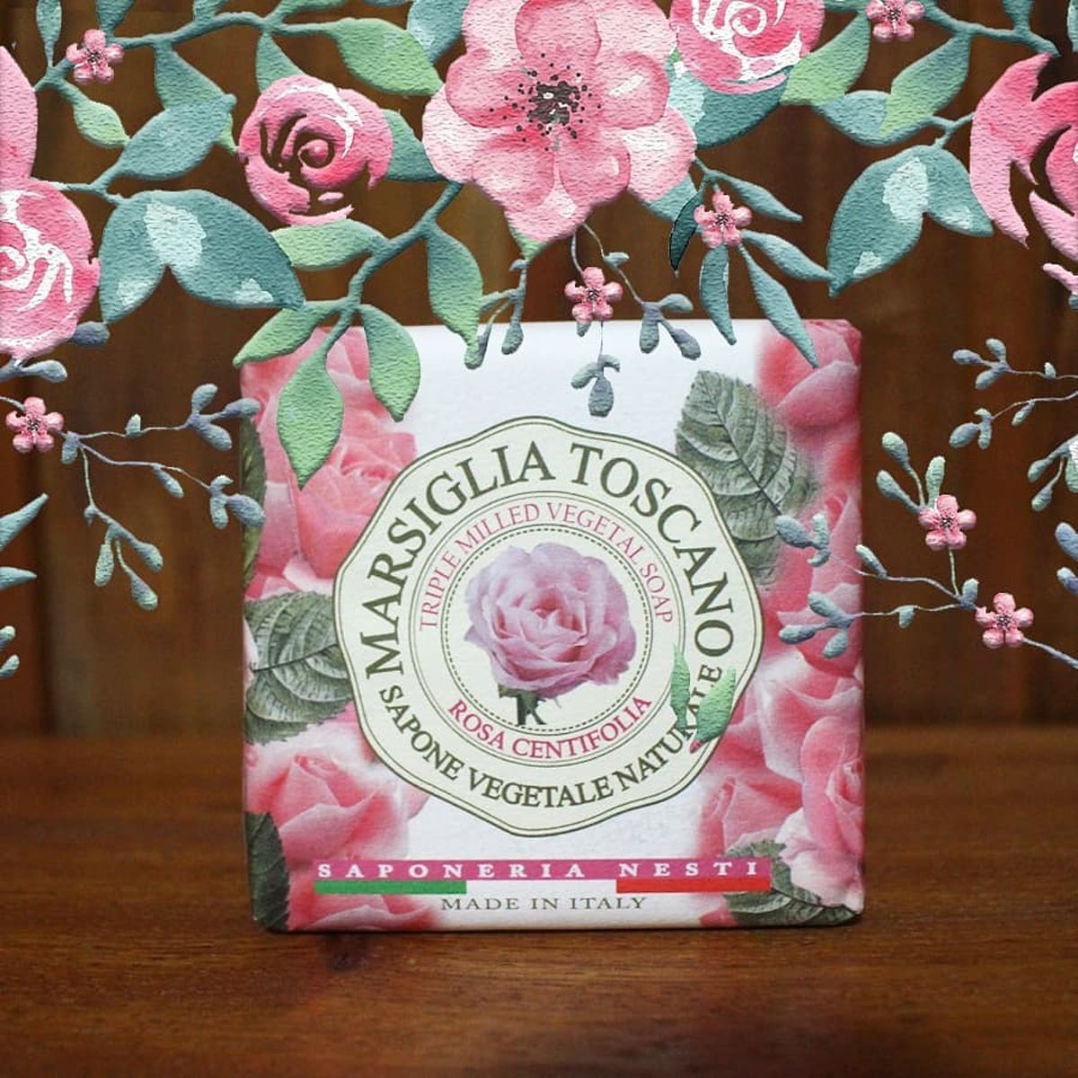 Nesti dante marsiglia toscano rosa centifolia soap 200gr.