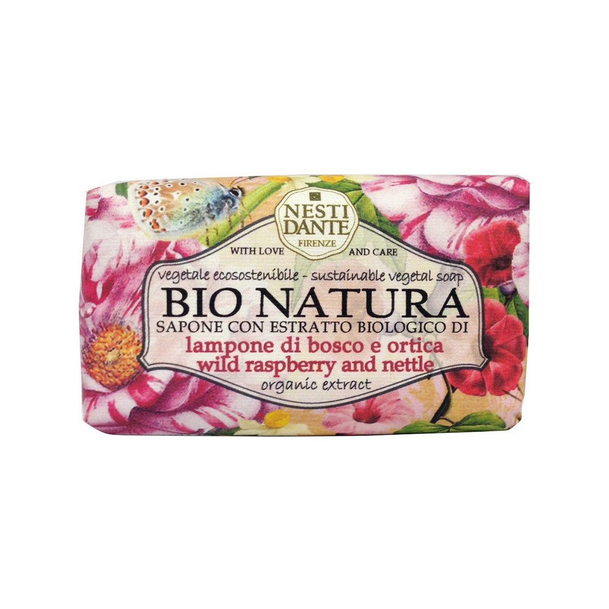 Nesti dante bionatura Sapone al lampone selvatico e ortica 250gr.