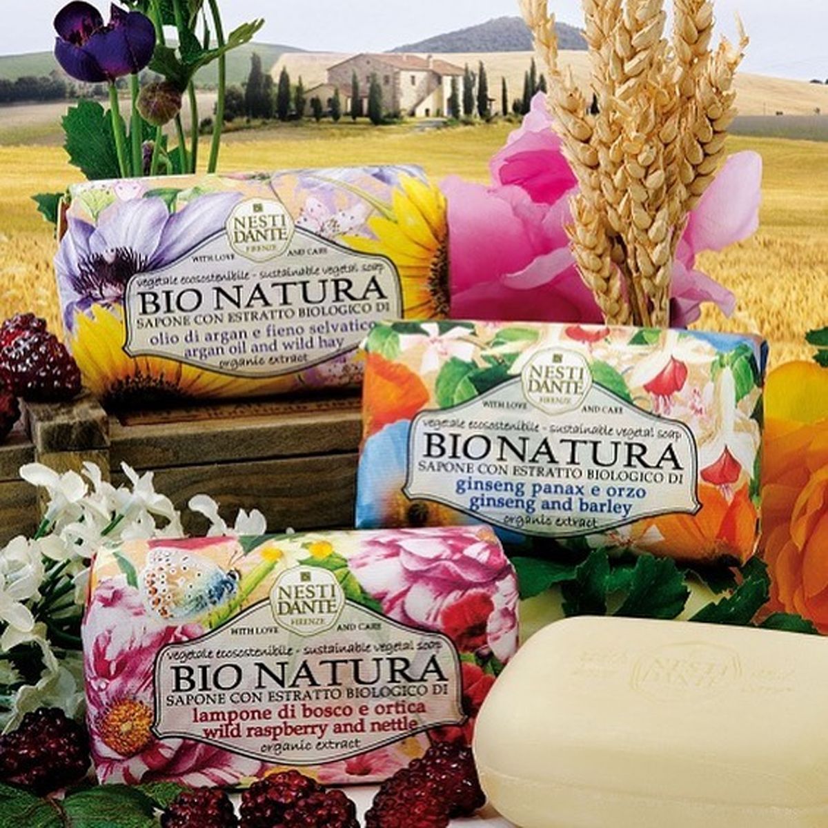 Nesti dante bionatura sapone al fieno selvatico all'olio di argan 250gr.