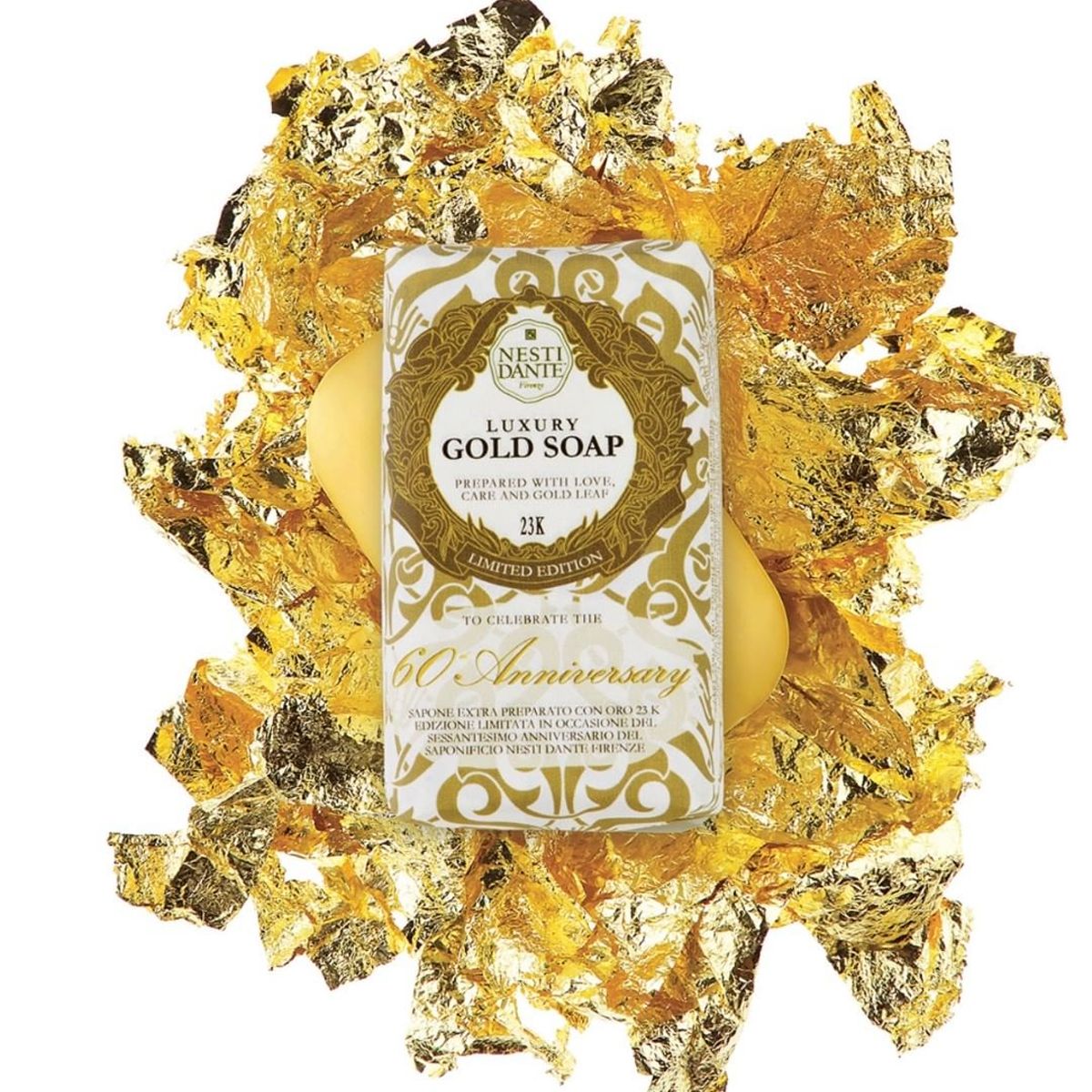 Nesti dante luxury gold soap 250gr.