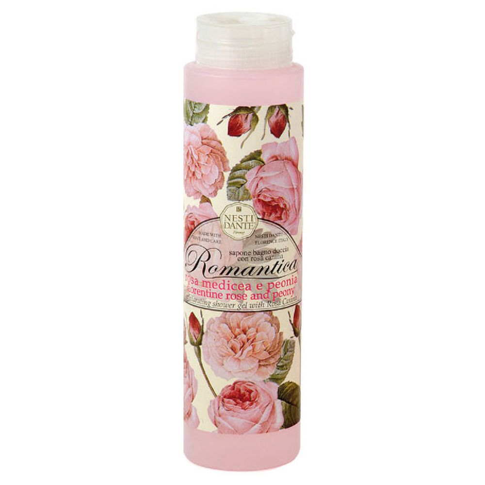 Nesti dante romantica rose peony shower gel 300ml