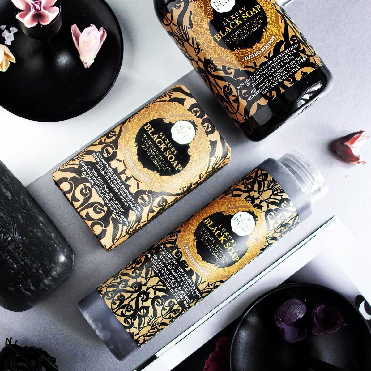 Nesti Dante gel doccia nero di lusso 300 ml