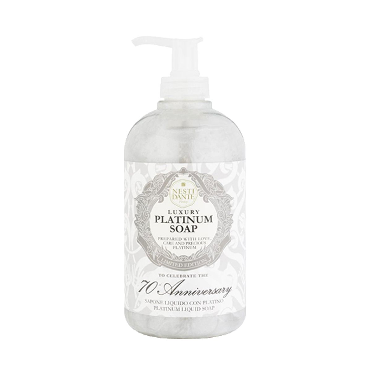Nesti dante luxury platinum soap pump 500ml