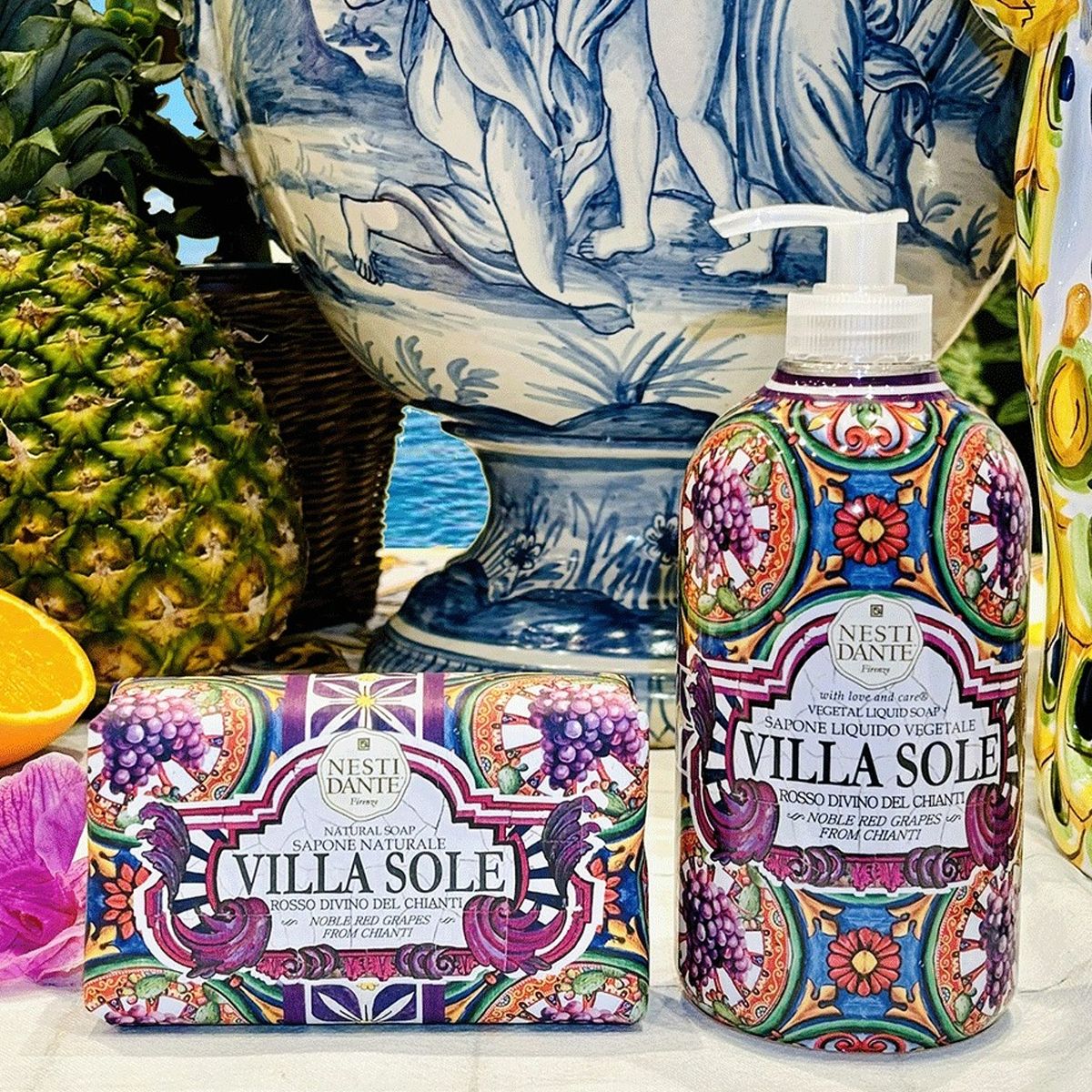 Nesti dante villa sole rosso divino del chianti pompa sapone 500ml