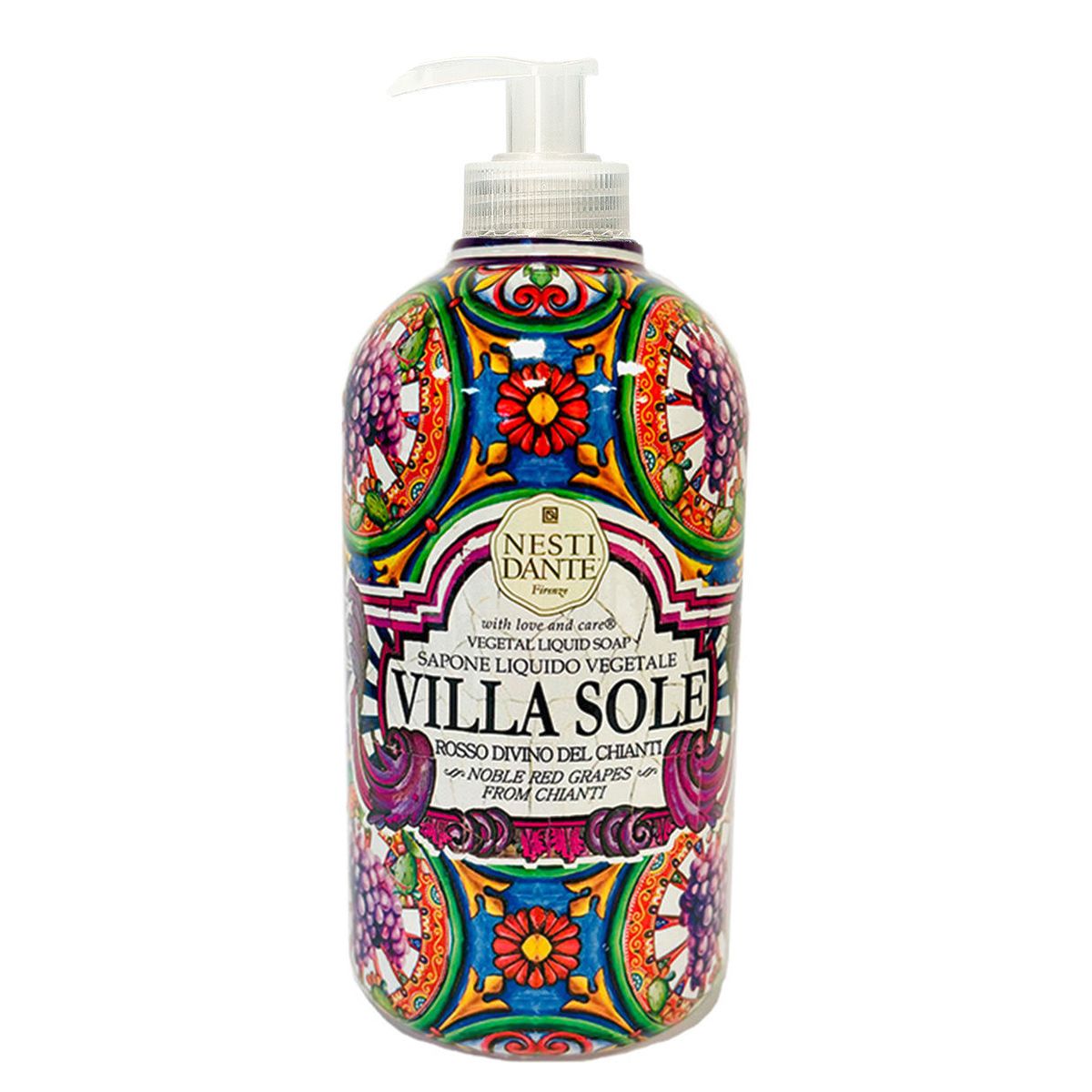 Nesti dante villa sole rosso divino del chianti pompa sapone 500ml