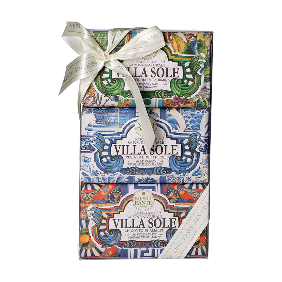Nesti dante set regalo sapone villa suola 3x250gr.