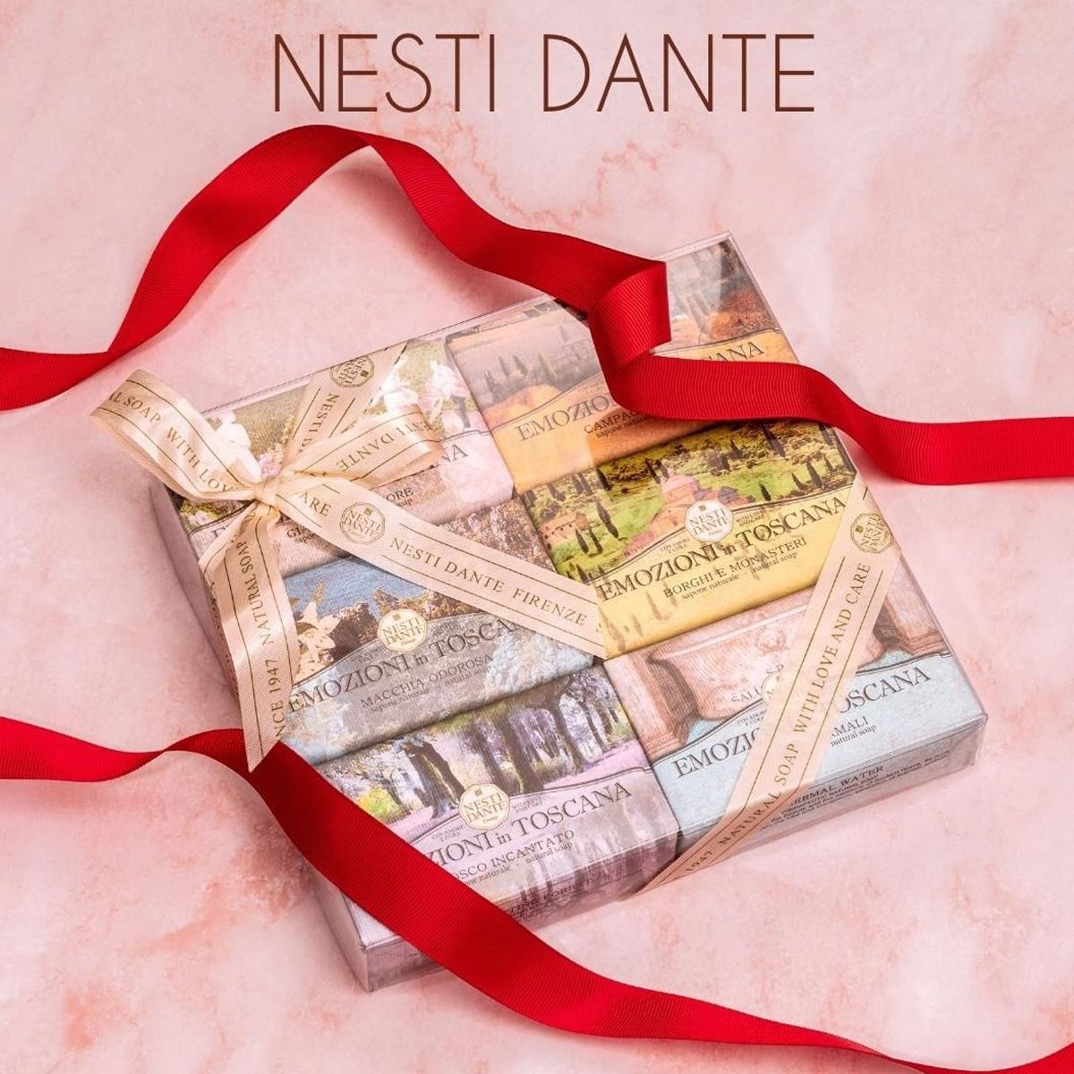 Nesti dante emozioni darilni set mila 6x150gr.