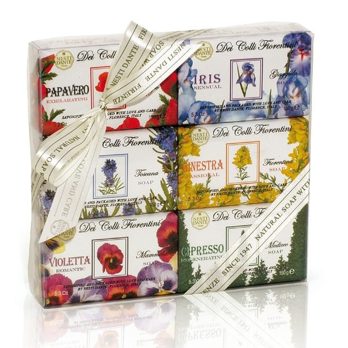 Nesti dante dei colli fiorentini set regalo sapone 6x150gr.
