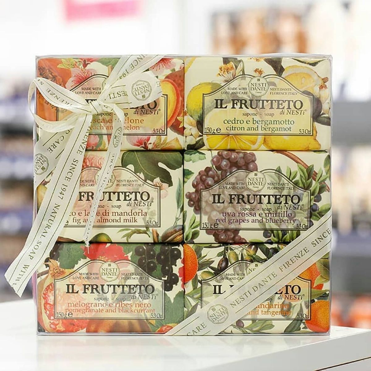 Nesti dante il frutetto gift set soap 6x150gr.