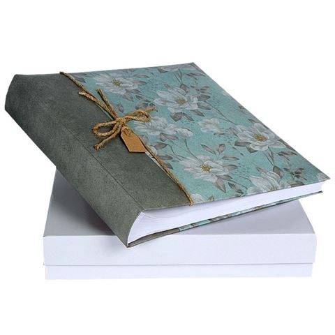 Zep photo album gd323250g garden gray with 50 sheets 32x32 cm