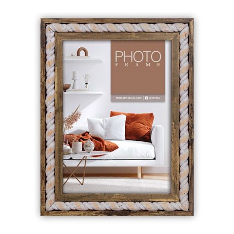 Zep photo frame mk357b lecce brown 13x18 cm