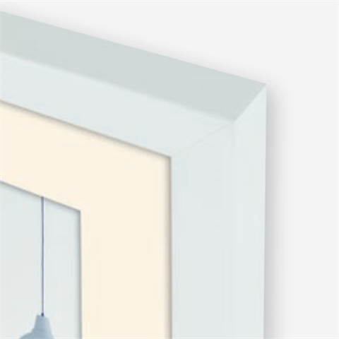 ZEP Fotorahmen NP46W Edison White 10x15 cm