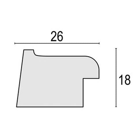 Zep fotolijst pl923a nuoro a 20x30 cm