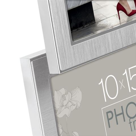 ZEP Fotorahmen S4044 Olimpia Silber 4x10x15 cm