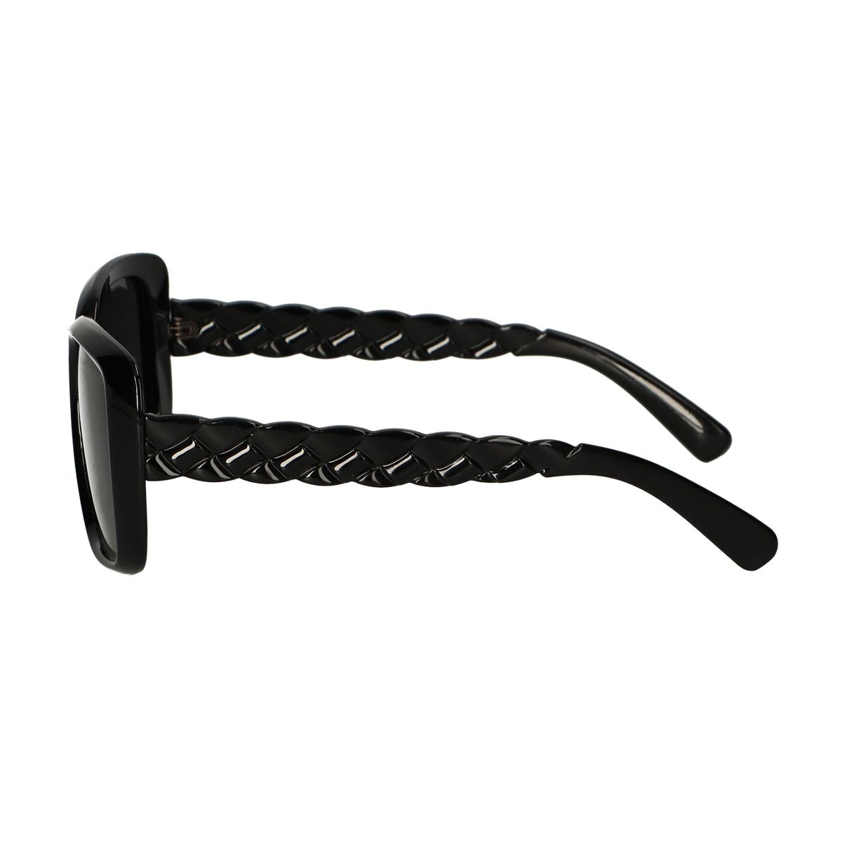 Naisten Spectrum-aurinkolasit, mustat punotut