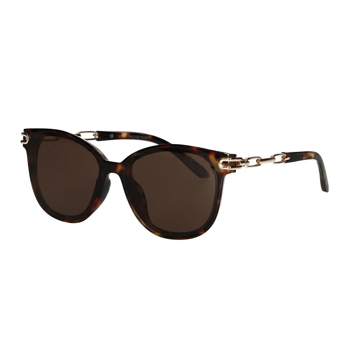 Lunettes de soleil Spectrum havane or dames