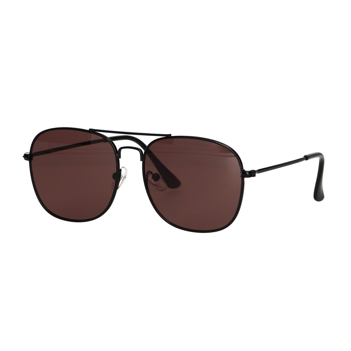 Lunettes de soleil Spectrum pilote noir verre marron enfant garçon