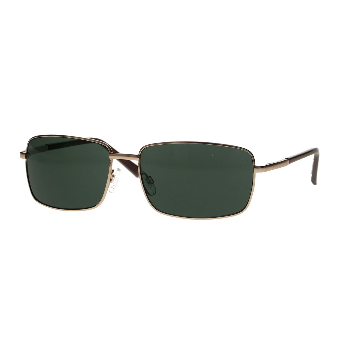 Gafas de sol Spectrum oro verde cristal hombre