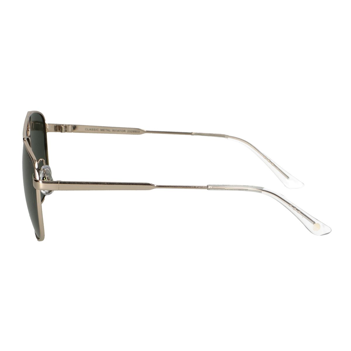 Spectrum solbriller grønt glas messing herre