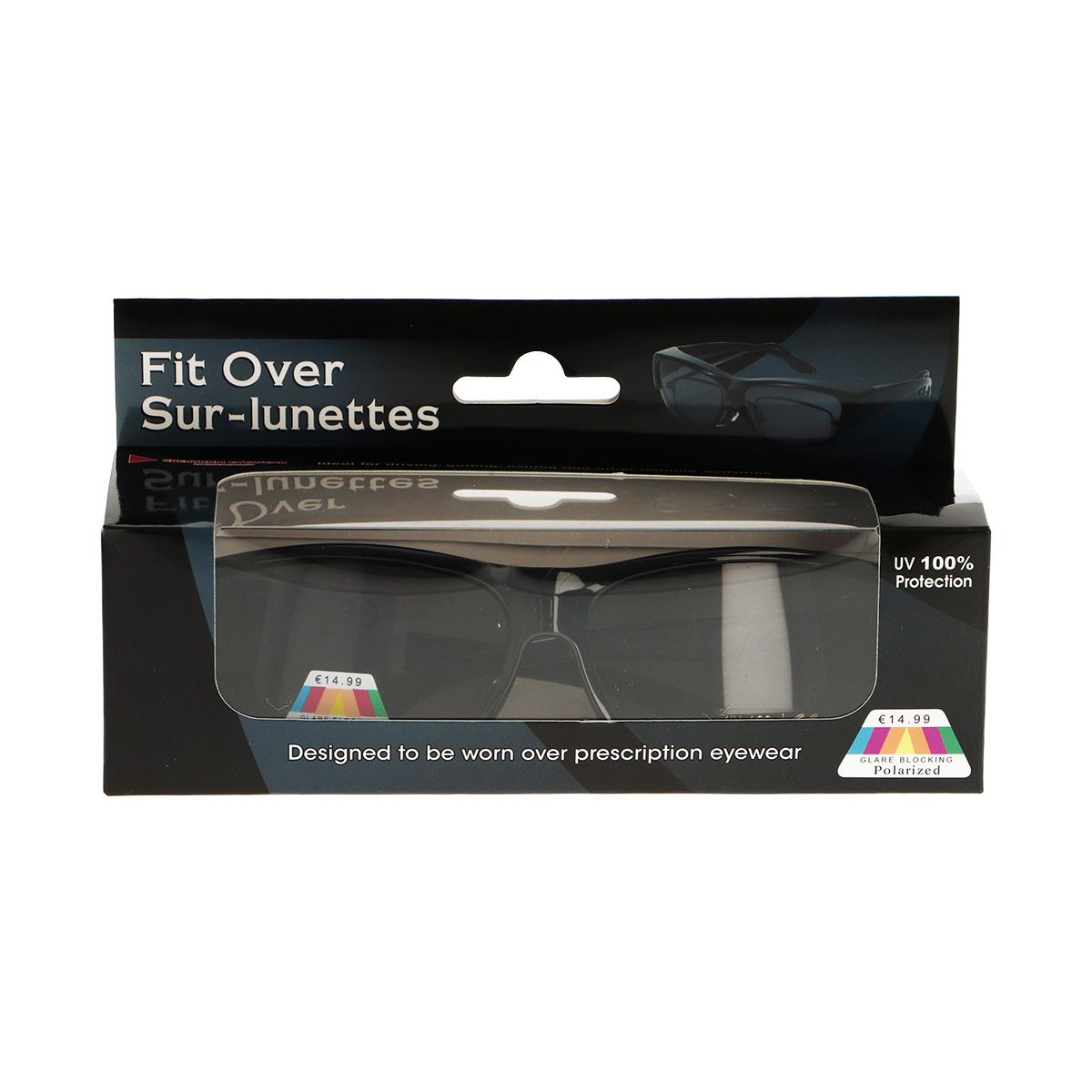 Lunettes de soleil polarisées Spectrum noires