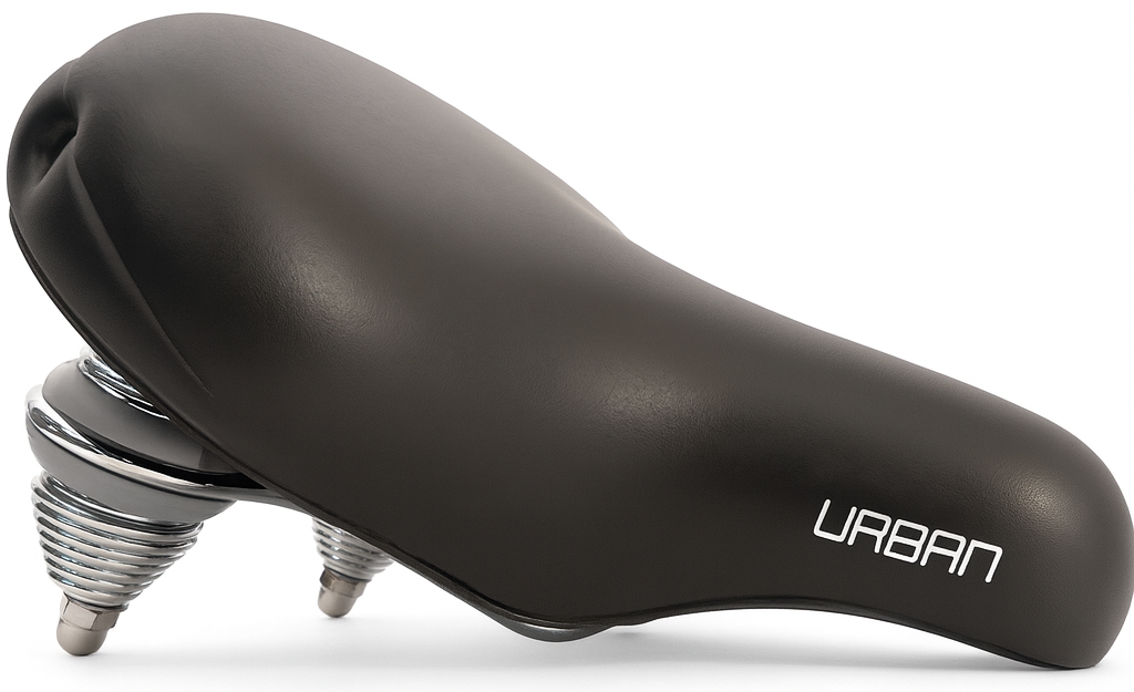 Edge Bicycle Saddle Urban XL - Black (sur carte)