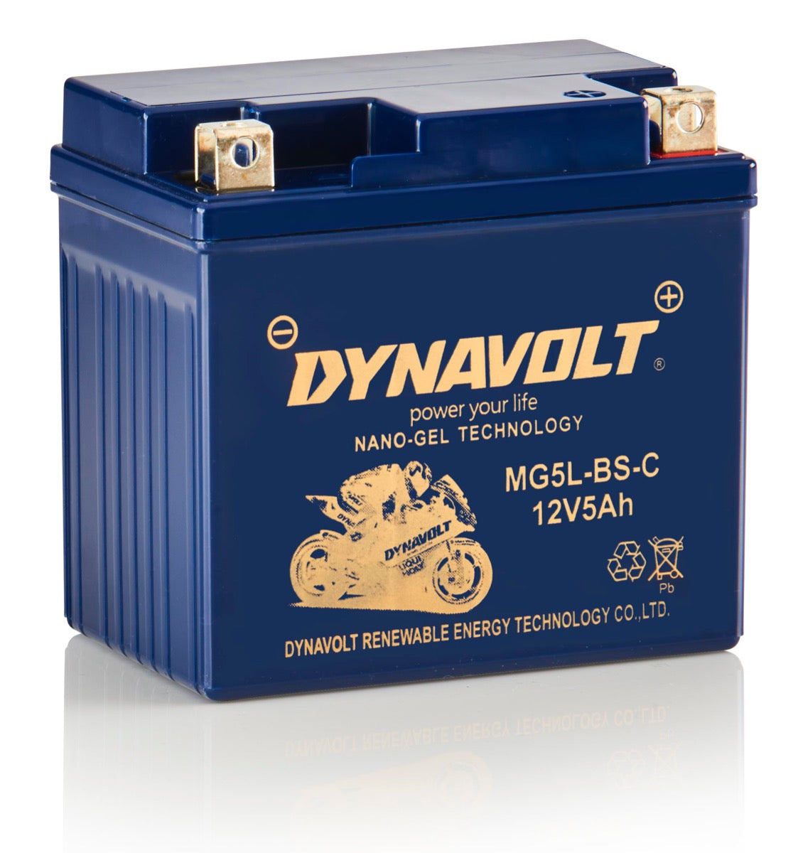 Batterie Dynavolt MG5L-BS-C (YTX5L-BS)
