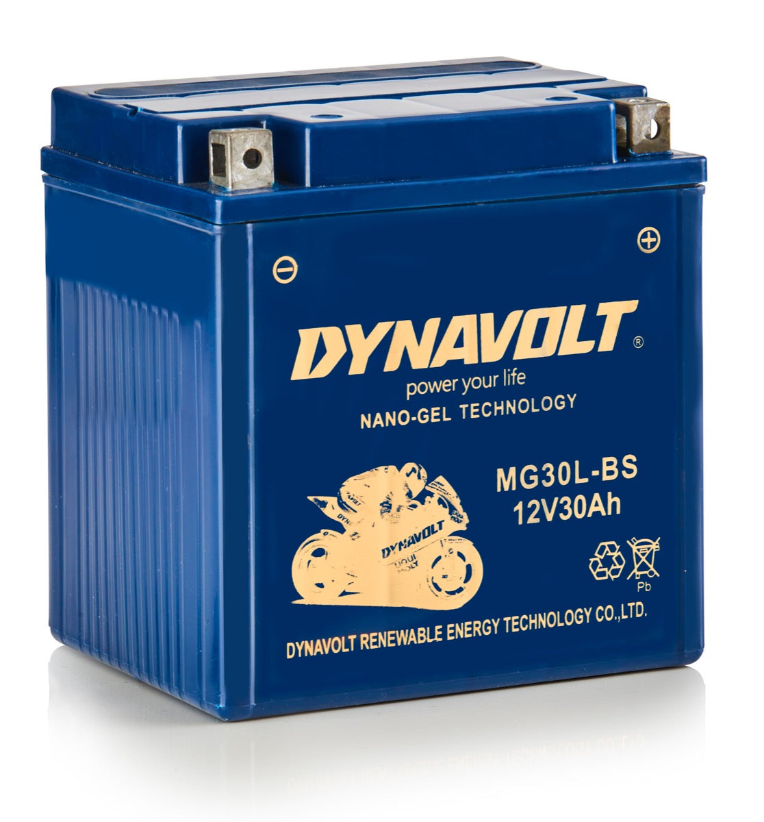 Batería Dynavolt MG30L-BS (YTX30L-BS)