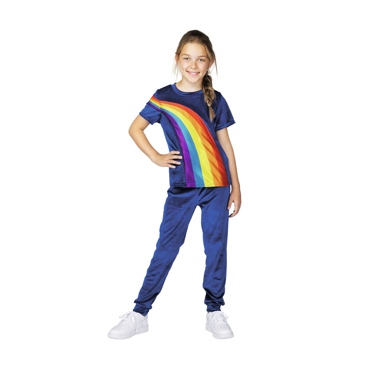 Studio 100 Dressup Kalo Rainbow polyester blo Mt 134