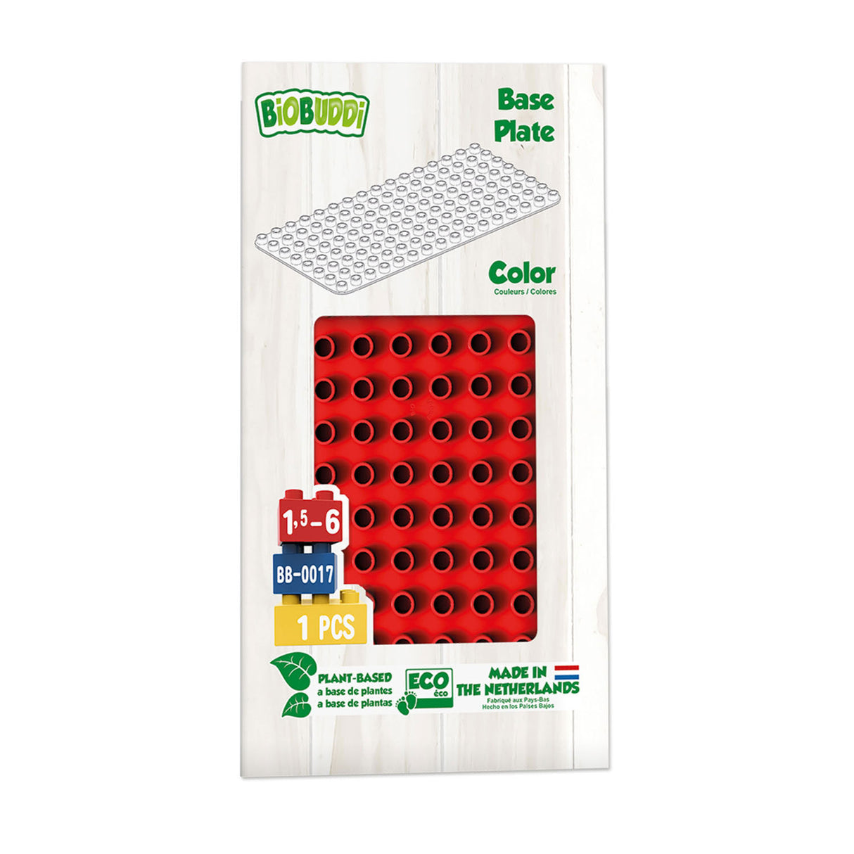 Biobuddi Base Plate Red